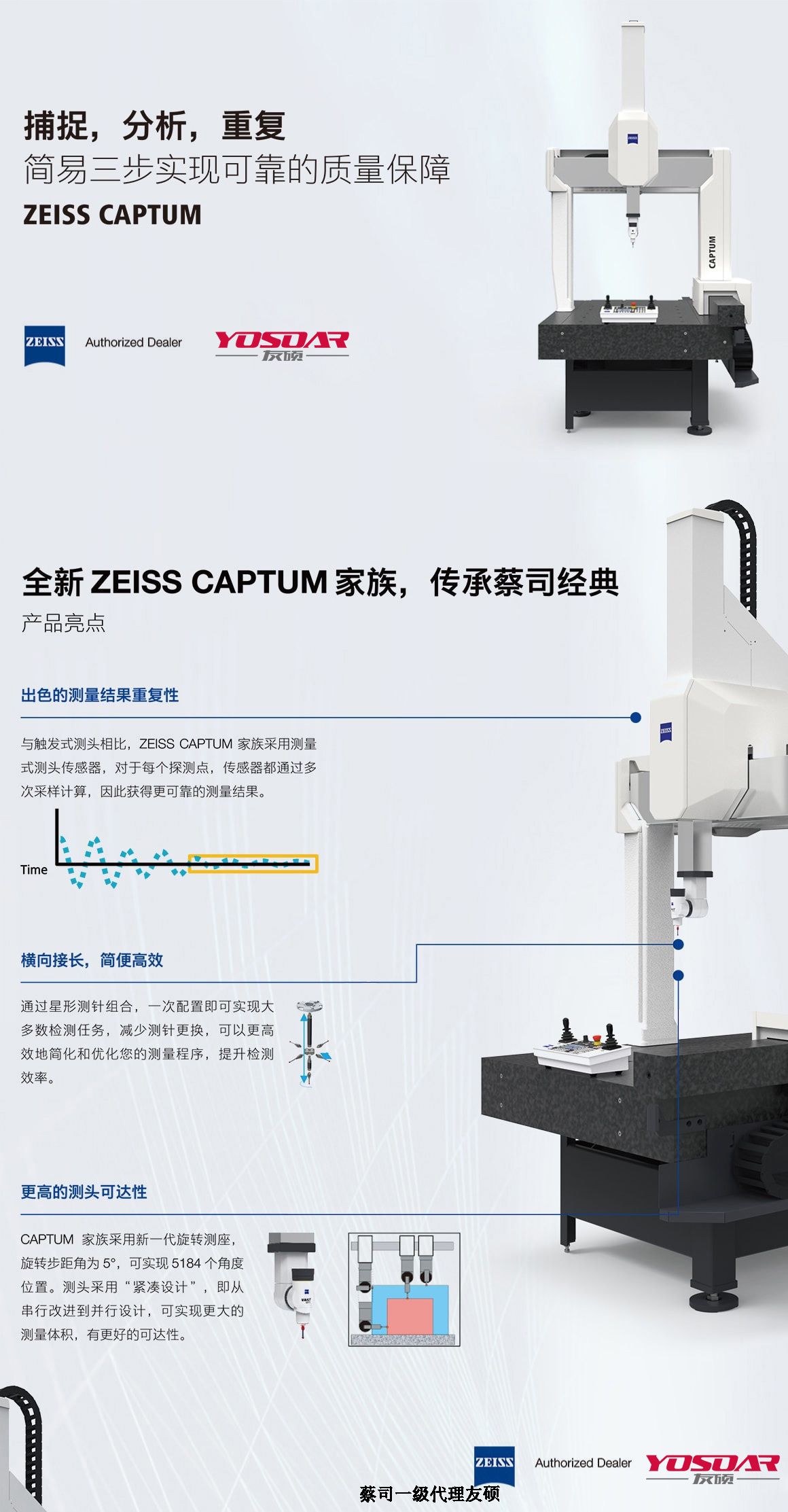 南京蔡司三坐标CAPTUM